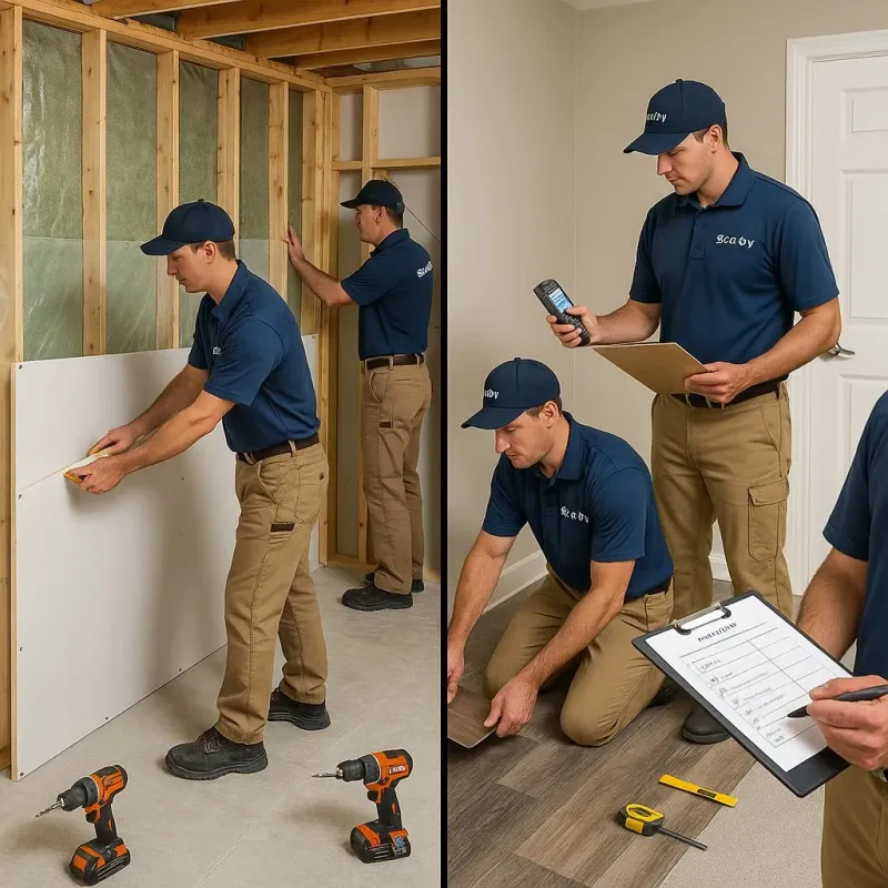 Repairs and Reconstruction process in South Apopka, FL